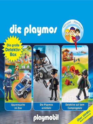 cover image of Die große Detektiv-Box--Das Original Playmobil Hörspiel, Folgen 46, 66, 73